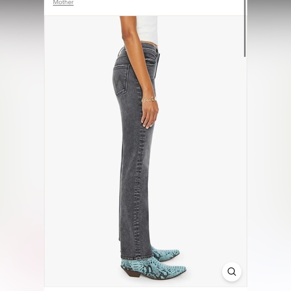 NEW Mother Denim Mid Rise Rider Skimp - Picture 3 of 9